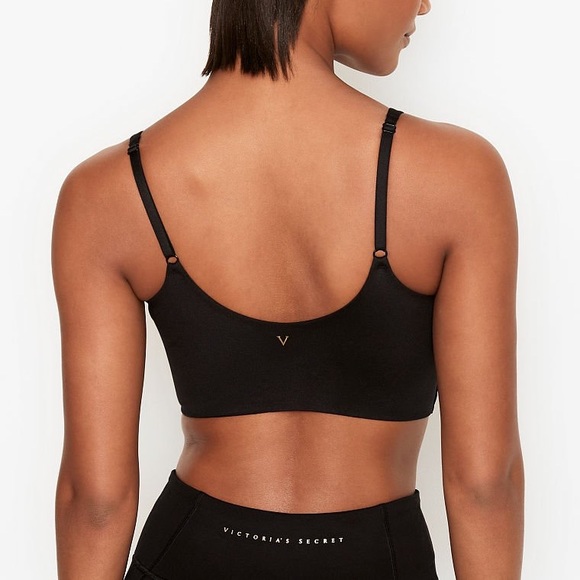 NEW Victoria’s Secret Sports Bra Black 36D NWT - Picture 3 of 3